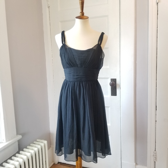 Banana Republic Silk Dress, Size 4 - Picture 3 of 11